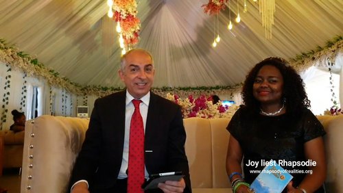 Joy liest Rhapsodie: Seid wachsam und bereit - "Christ Embassy" in Lagos