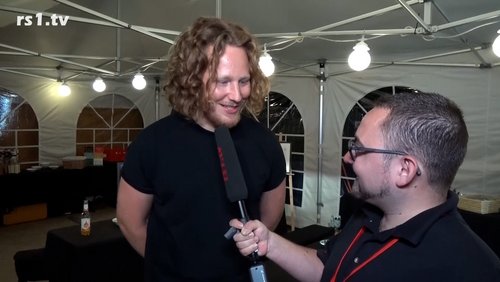 rs1.tv: Open Air Eventgarten in Remscheid - Michael Schulte und Max Mutzke im Interview