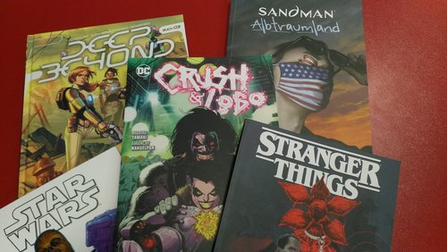 Kunststoff - Comic-Talk: Deep Beyond 3, Crush und Lobo, Sandman - Albtraumland 1