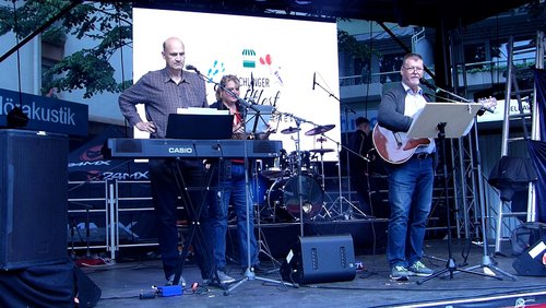 Gottesdienst auf dem Stadtfest in Leichlingen