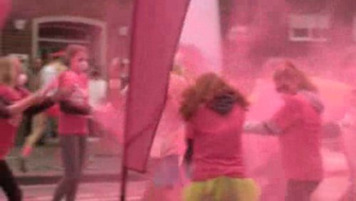 Promenade: The Red Paintings, Color Run