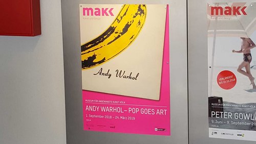 Studio ECK: Schallplattencover von Andy Warhol in Köln ausgestellt