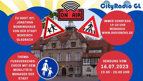 CityRadio GL: Spieletester*innen, Berufsberatung, fußgängerfreundlichen Stadt