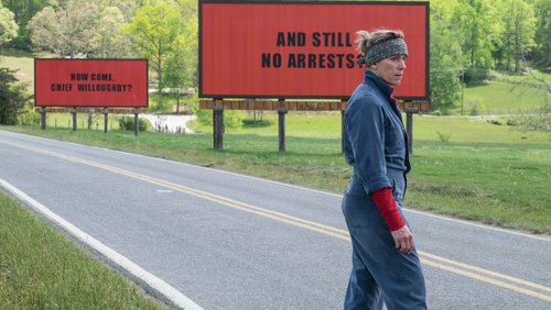 Filmstreifen: "Three Billboards Outside Ebbing, Missouri"