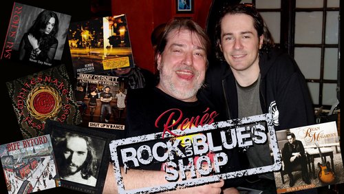 Renés Rock- und Blues-Shop: Ryan McGarvey, Josh Smith, Biff Byford