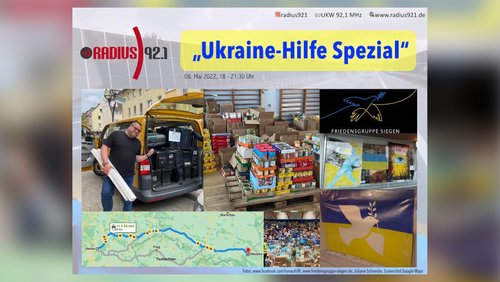 Ukraine-Hilfe-Spezial - Hilfskonvois und Demonstrationen