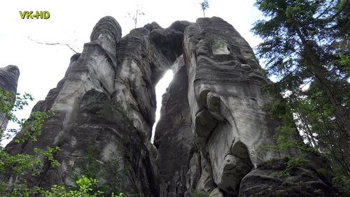 Adersbach-Weckelsdorfer Felsenstadt in Tschechien