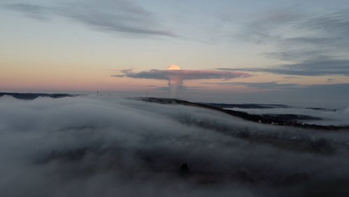 Nebel über Nideggen