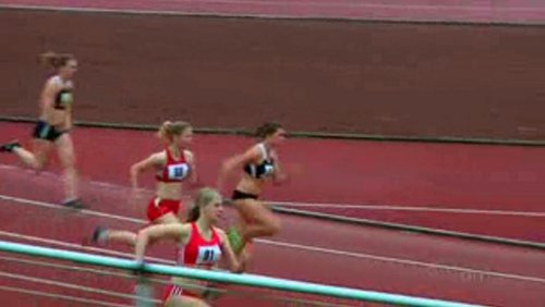 Nahaufnahme: Gehörlose Leichtathleten