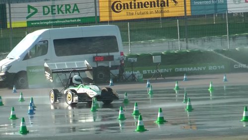 GreenTeam Uni Stuttgart e.V. auf der Formula Student Germany 2014