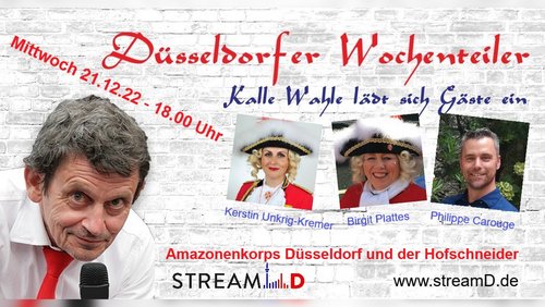 Kalles Wochenteiler: Amazonenkorps Düsseldorf e. V.