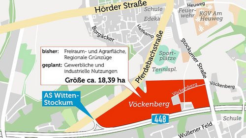 Gewerbegebiet vs. Naherholung – Proteste in Witten