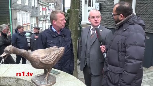 rs1.tv: Stadtbrunnen in Lennep, Osterlauf, "Der Kärst kocht"