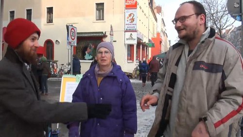 Dr. Selig stellt das Tier in Dir - Straßensamba in Leipzig