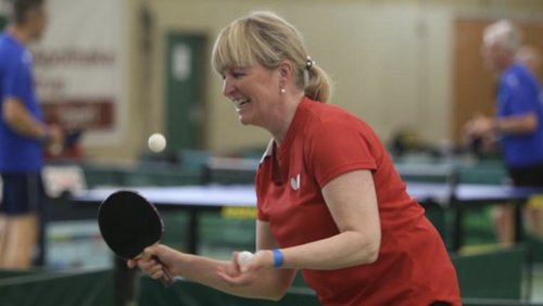 Jetzt erst recht: Silke Kind, Vorstand von "PingPongParkinson Deutschland e.V."