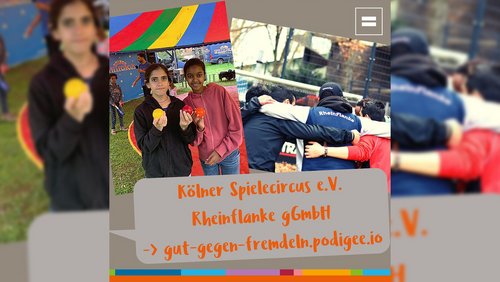 Gut gegen Fremdeln: Kölner Spielecircus, RheinFlanke