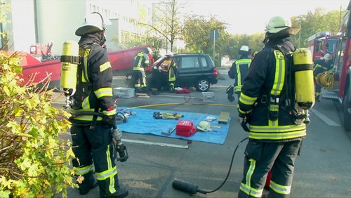 Freiwillige Feuerwehr Bergheim - Einsatzübung