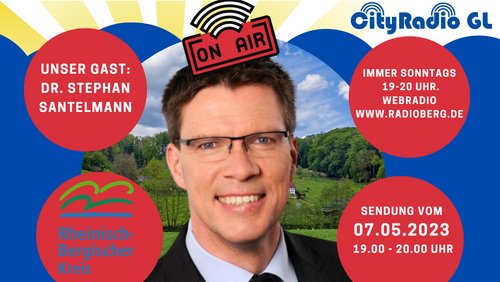 CityRadio GL: Stephan Santelmann, Landrat des Rheinisch-Bergischen Kreises
