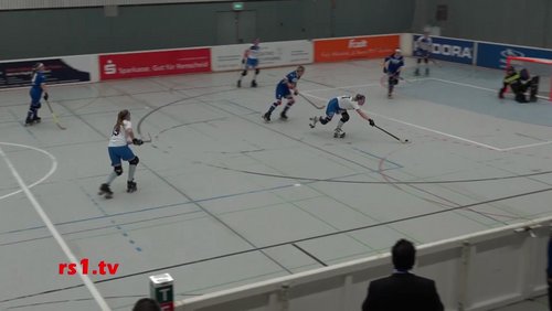rs1.tv: Rollhockey-Bundesliga der Damen und Herren, HG Remscheid gegen SG Überruhr