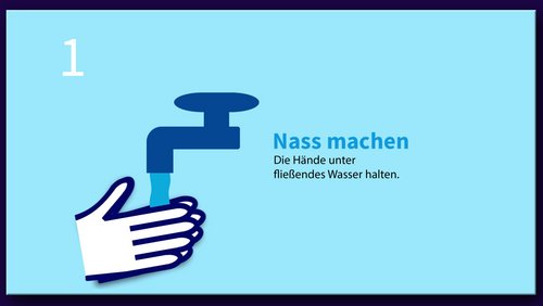 Händewaschen - so geht's richtig!