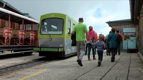 Standseilbahnen im Ort Reißeck in Kärnten – Ganz schön schräg