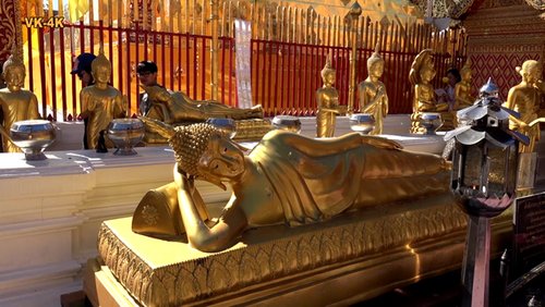 Thailand-Rundreise - Teil 6.2: Wat Phra That Doi Suthep in Chiang Mai - Tempelanlage
