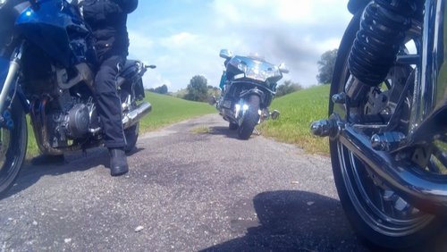 Goldwing und Trike auf Tour