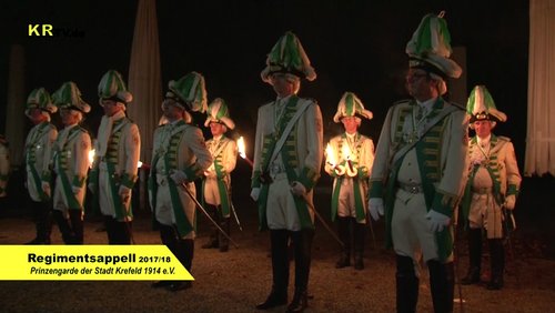 KR-TV: Regimentsappell der Prinzengarde, HSG Krefeld gegen Vfl Gummersbach II