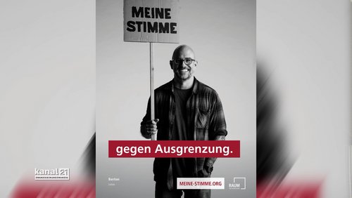 "Meine Stimme" - Fotokampagne zur Bundestagswahl 2021