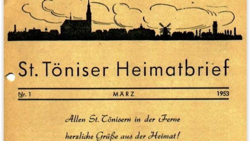 TönisVorster Heimatwelle: Heimatbriefredaktion vom Heimatbund St. Tönis 1952 e. V.