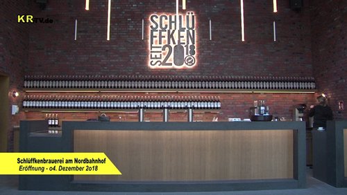 KR-TV: Schlüffken-Brauerei in Krefeld eröffnet