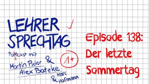 Lehrersprechtag: Autor Marc Hofmann - "Der letzte Sommertag"