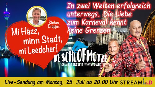 Mi Häzz, Minn Stadt, Mi Leedcher: De Schlofmütze - Rainer Buch und Ralf Heeg