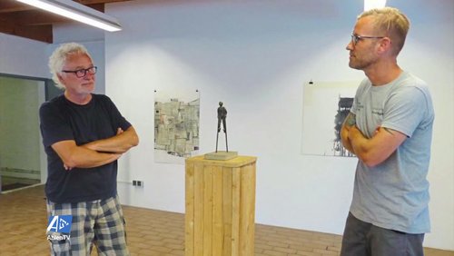 AhlenTV: Magera trifft Brückner - Kunstausstellung in Ahlen