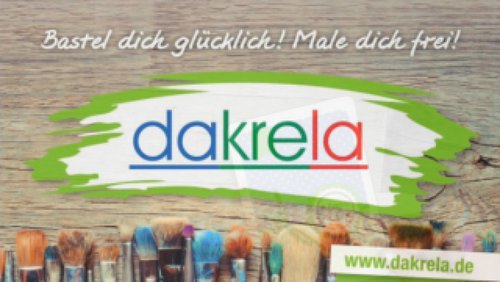 dakrela: Geburtstagskarte "Alles Gute" – Feierabendkarte