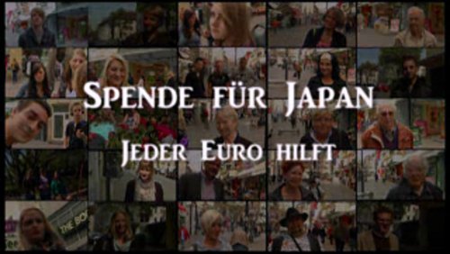 Spendenaufruf für Japan