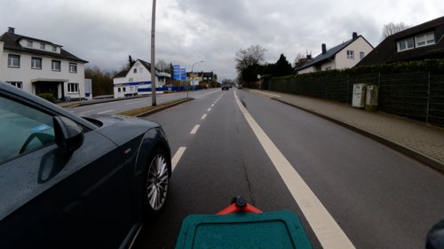 Von Rädern: Dashcam-Videos und Twitter, WDR-Beitrag über Radeln in Münster