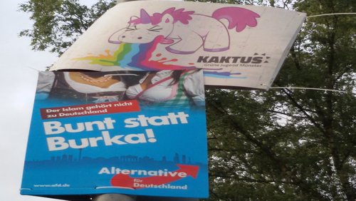 antenne antifa: Demo gegen Versammlungsgesetz in NRW, AfD bei der Bundestagswahl 2021