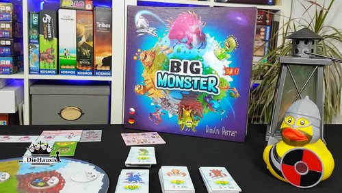 DieHausis: Big Monster - Plättchen-Legespiel im Ersteindruck