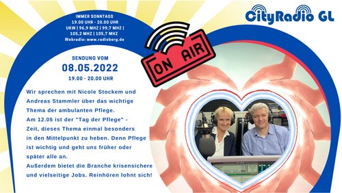 CityRadio GL: Tag der Pflegenden in Bergisch Gladbach 2022