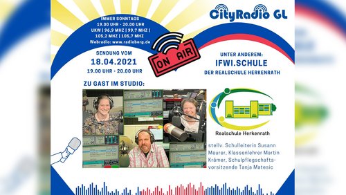 CityRadio GL: Realschule Herkenrath stellt "ifwi.schule" vor
