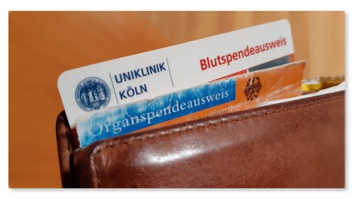 Hier und Jetzt: Blutspenden