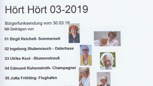 Hört Hört: Zeitumstellung, Ostern, Champagner aus Gütersloh