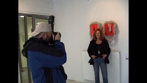 Ausstellung "Kontakthof": Fotosession mit Gaby Ludwig