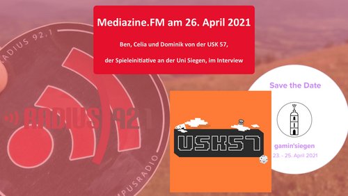 mediaZINE.fm: Spieleinitiative "USK57", Festival "gamin'siegen"