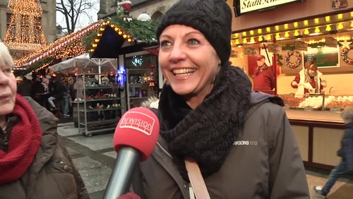 Umfrage auf dem Weihnachtsmarkt: Stress zur Weihnachtszeit