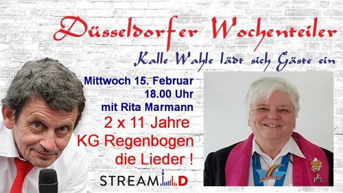 Kalles Wochenteiler: KG Regenbogen e. V. aus Düsseldorf - Musikalischer Rückblick