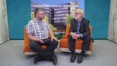 Zukunft des Ahlener Rathauses: Alfred Thiemann, Rathausfreunde Ahlen