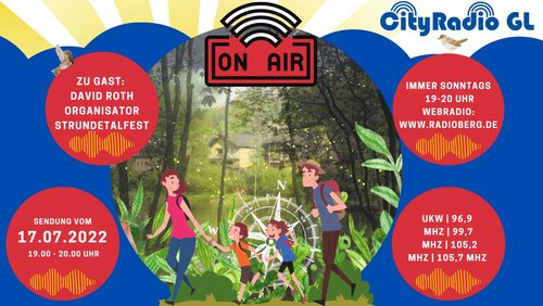 CityRadio GL: Servicestelle Veranstaltungsplanung, Stadtlauf, Strundetalfest