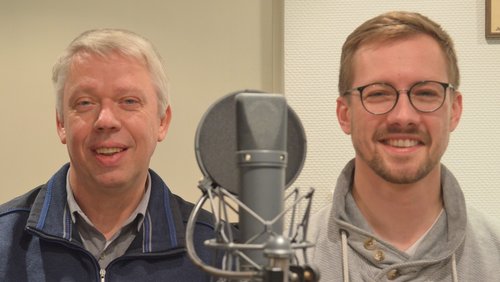 Funkjournal: Hubert Maus - Pfarrer, Patrick Droszynski - Verwaltungsleiter, Pfarrei St. Elisabeth